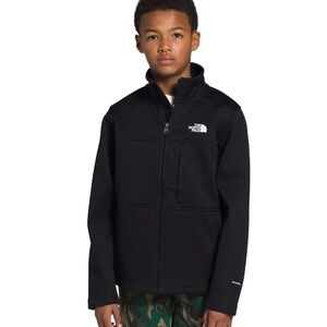 The North Face Kids Black Softshell Jacket